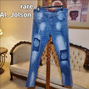 AL. JOLSON Distressed Jeans